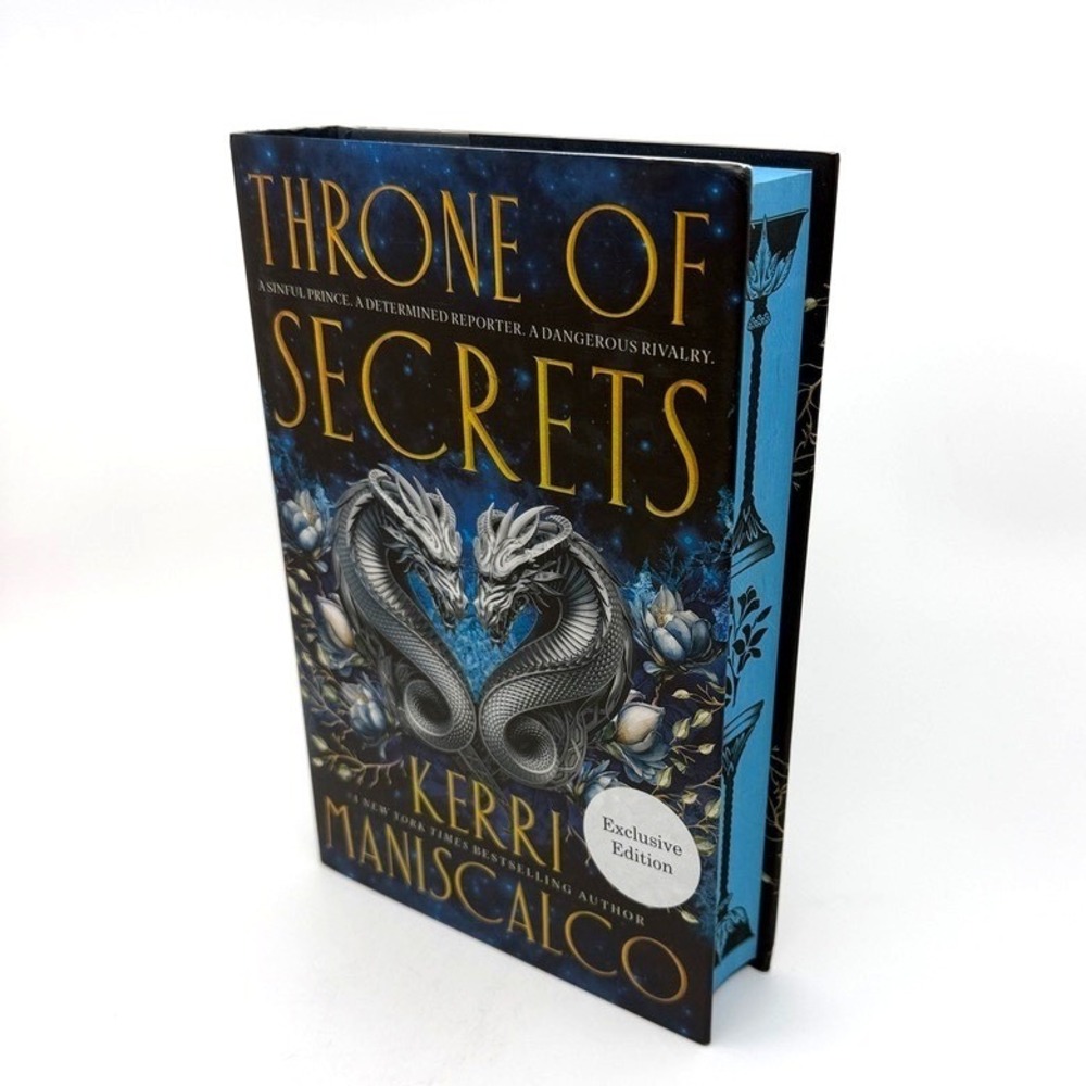 Throne of Secrets‎ Kerri Maniscalco UK Exclusive Edition Hardback Sprayed Edges